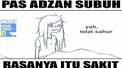 Jangan Telat Tidur 10 Meme Ini Gambarkan Perjuangan Bangun Sahur