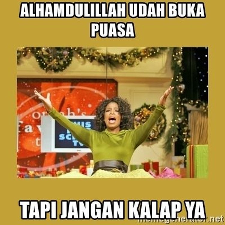 meme buka puasa.