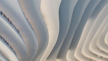 Ada 1,2 juta buku di sini. Foto: Dezeen