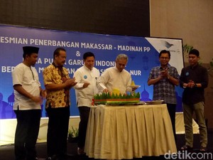 Garuda Indonesia Buka Rute Makassar-Madinah