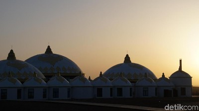 Foto: Sunset Terbaik di Pedalaman Mongolia