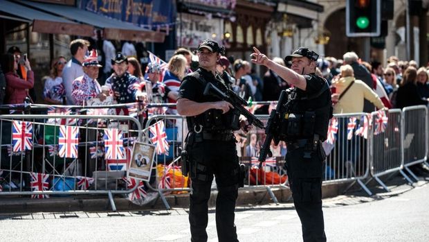 Sniper hingga Anjing Pelacak Mulai Berjaga H-1 Royal Wedding
