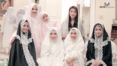 Inspirasi Mukena untuk Tarawih dari Girls Squad hingga Nagita Slavina