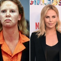 Charlize Theron jadi tak dikenali karena makeup yang diaplikasikan ke wajahnya saat dia membintangi film Monster. Totalitas akting dan penampilannya di layar lebar tersebut membawanya meraih piala Oscar pada 2004. Foto: Getty Images, Istimewa
