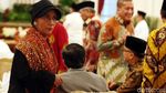Begini Gaya Menteri Susi Buka Puasa di Istana