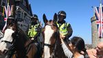 Polisi Bersenjata hingga Berkuda di Pernikahan Harry-Meghan