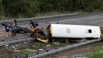 Kecelakaan Bus Sekolah di New Jersey Tewaskan 2 Orang