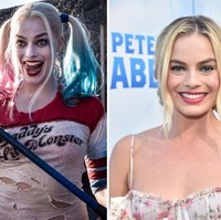 Berperan sebagai Harley Quinn, akting Margot Robbie dalam film Suicide Squad tak terlupakan. Margot didandani dengan makeup yang membuat kulitnya jadi terlalu putih ditambah lipstik merah yang membuat mulutnya terlihat lebih lebar. Foto: Getty Images, Istimewa