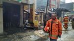 Foto: Kebakaran Rumah Makan di Kemang yang Tewaskan Bocah