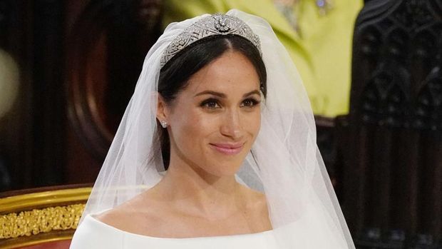 Meghan Markle di hari pernikahannya / 