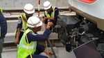 Saat Kereta LRT Jakarta Diuji Sebelum Beroperasi