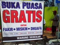 Warung Sedekah Di Kudus Ini Sediakan Nasi Dan Lauk Buka Puasa Gratis