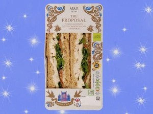 Kini Giliran Mark & Spencer Bikin Chicken Sandwich Spesial Royal Wedding
