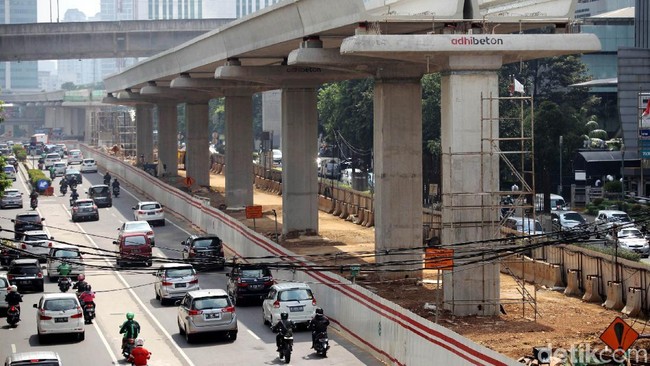 Sudah 40%, LRT Jabodebek Operasi 2019?
