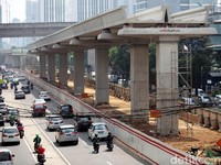 Sudah 40%, LRT Jabodebek Operasi 2019?