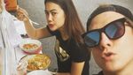 Hobi Kulineran dengan Sang Ibu, Ini Pose Bertrand Antolin Makan Bubur hingga Soto