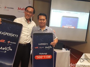 Kaspersky Gandeng Telkomsel Jaga Keamanan Ponsel