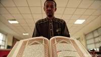 Alquran itu dibuat pada 22 Desember 1999 dan selesai pada tahun 2000.