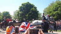 Parade dimulai pada Sabtu (19/5/2018), mulai dari Kastil Windsor.