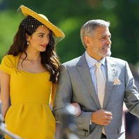 Setelah pernikahannya kandas dengan Talia Balsam pada 1993, George Clonney sesumbar tidak tertarik menikah lagi. Namun pada 2014 ia kembali menikah dengan Amal Clooney, dan memiliki dua anak. Foto: Gareth Fuller/Pool via REUTERS