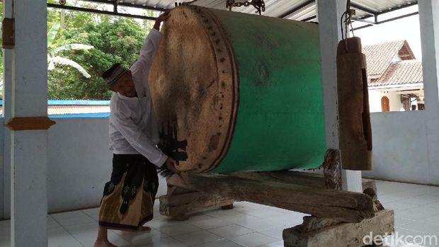 beduk terbesar kedua setelah beduk di Purworejo