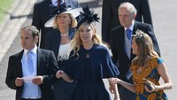 Chelsy Davy tampak tiba di St George Chapel, Windsor, Inggris. Shaun Botterill/Getty Images