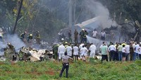 Operator Nasional Kuba mengatakan kecelakaan tersebut terjadi karena adanya masalah keamanan.