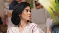 Bunga Zainal saat ditemui di fashion show di Fairmont, Senayan, Jakarta Selatan, Jumat (18/5). Foto: Hanif Hawari