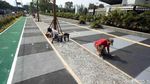 Cantiknya Pedestrian Jalan di Kawasan GBK Senayan