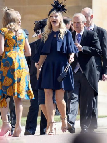 Arti Bahasa Tubuh Mantan Kekasih Pangeran Harry Saat Hadir Royal Wedding