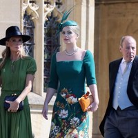 Ada satu sosok wanita yang mencuri perhatian di pernikahan Pangeran Harry dan Meghan Markle. Dia adalah keponakan Putri Diana, Lady Kitty Spencer. Foto: dok. Getty Images