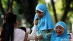 Ribuan Anak Yatim Buka Puasa Bersama di Monas