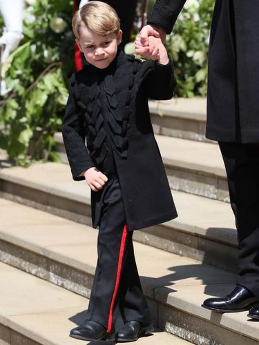 Pertama kalinya Pangeran George pakai celana panjang