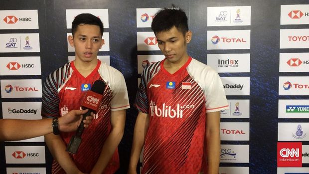 Fajar Alfian/M Rian Ardianto memiliki catatan pertemuan yang baik dengan ganda kedua Thailand.