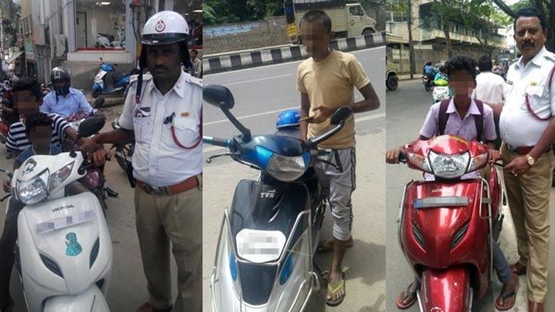 Anak 16 tahun di India boleh bawa motor. Foto: Drivespark Anak 16 tahun di India boleh bawa motor. Foto: Drivespark