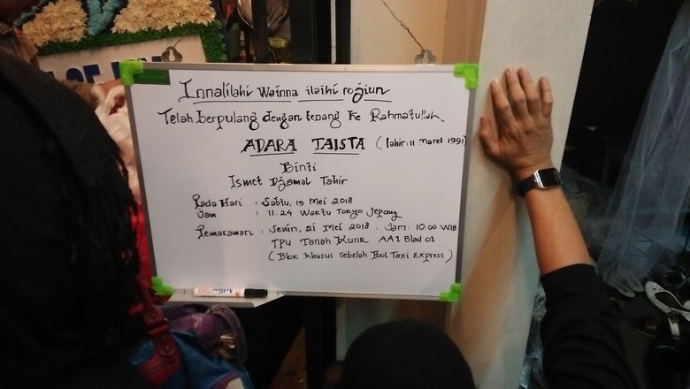 Menantu Hatta Rajasa akan Dimakamkan di TPU Tanah Kusir Besok Menantu Hatta Rajasa akan Dimakamkan di TPU Tanah Kusir Besok