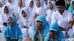 Ribuan Anak Yatim Buka Puasa Bersama di Monas