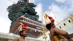 Foto: Patung GWK Sebentar Lagi Rampung!