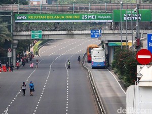 CFD di Jakarta Ditiadakan pada 10, 17, dan 24 Juni 2018