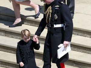 Pertama Kalinya Pangeran George Pakai Celana Panjang di Royal Wedding 2018
