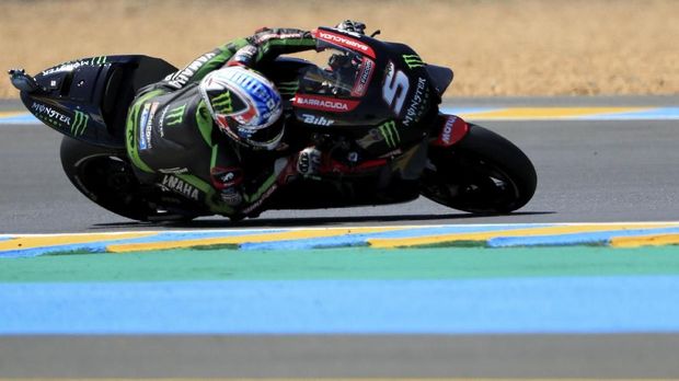 Johann Zarco membuang kesempatan meraih poin usai kecelakaan di MotoGP Prancis.