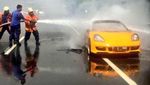 Ini Mobil Toyota MR2 Spyder yang Terbakar di Tol Slipi
