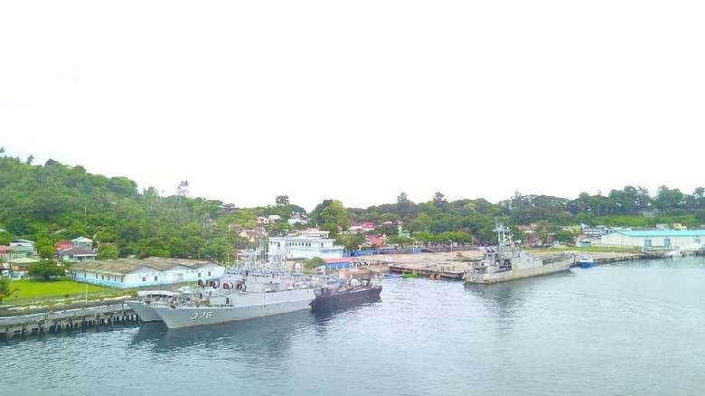 3 Kapal Perang RI Patroli di Perbatasan Aceh 3 Kapal Perang RI Patroli di Perbatasan Aceh