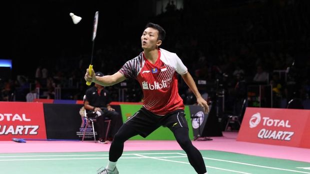 Ihsan Maulana Mustofa akan menjadi tunggal ketiga di semifinal Piala Thomas 2018.