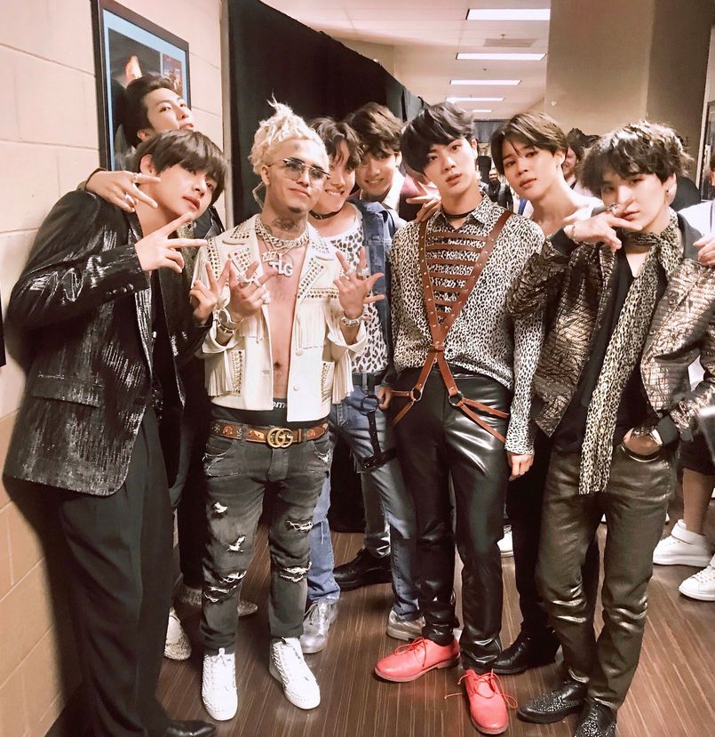Momen BTS Bersama Para Musisi Dunia di BBMA 2018