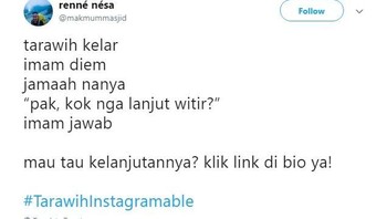 Kalau ini imamnya kebelet narsis biar Instagram miliknya banyak engagement. Foto: istimewa