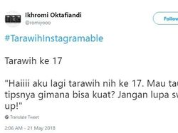 Deretan Cuitan Kocak #TarawihInstagramable