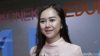 Setuju dong kalau Aura Kasih makin cantik dari hari ke hari?  Foto: Palevi S/detikHOT