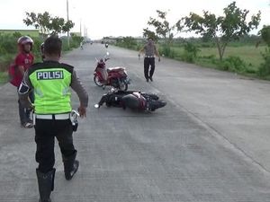 Dibubarkan Polisi, Peserta Balap Liar Sembunyi di Gudang