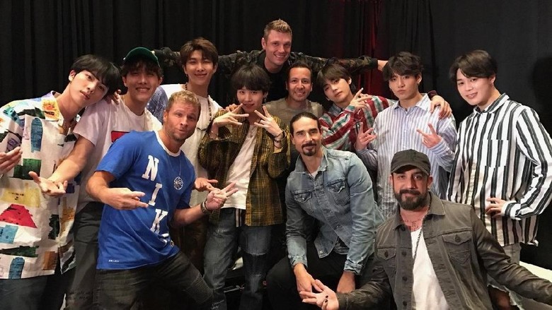 Backstreet Boys Ngaku Ngefans BTS, Netizen Histeris Backstreet Boys Ngaku Ngefans BTS, Netizen Histeris